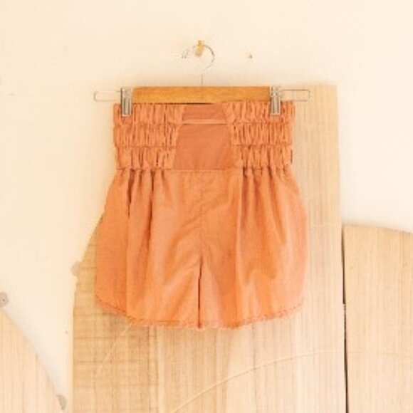 Free People | Movement Orange Shorts - Picture 2 of 3